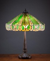 A SIGNED HANDEL TABLE LAMP THE 316136