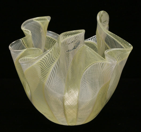 Venini fazzoletto art glass handkerchief 4f07b