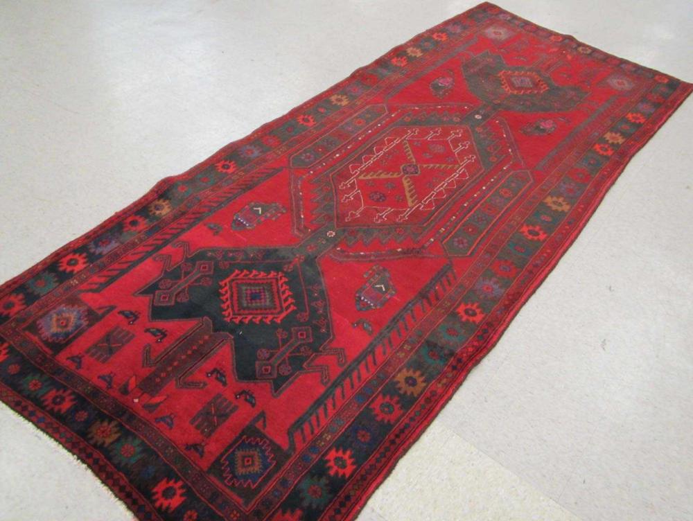 HAND KNOTTED PERSIAN TRIBAL AREA 31665f