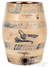 NY STONEWARE WATER COOLER, FISHER &