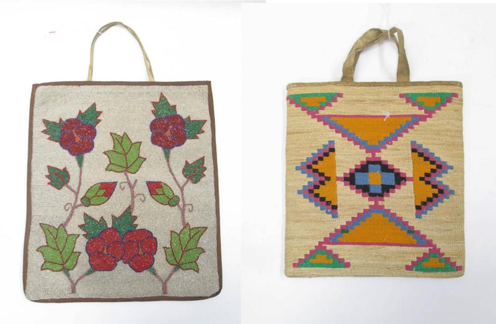 TWO NORTHWEST NATIVE AMERICAN BAGS  31696c