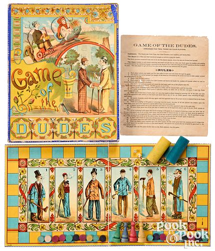 BLISS GAME OF DUDES CA 1890Bliss 31699b