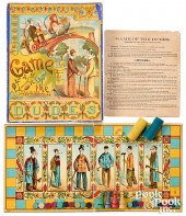 BLISS GAME OF DUDES, CA. 1890Bliss Game