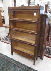 STACKING OAK BOOKCASE, THE FRED MACEY