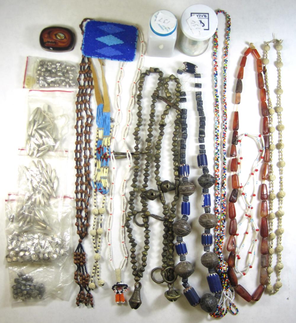 COLLECTION OF BEADED ITEMS AND 316c23
