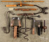 WOOD AND IRON TOOLSWood and iron tools,