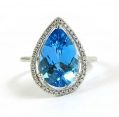 BLUE TOPAZ DIAMOND AND FOURTEEN 316fc4