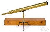 FRENCH 3 BRASS LIBRARY REFRACTOR 314a6a