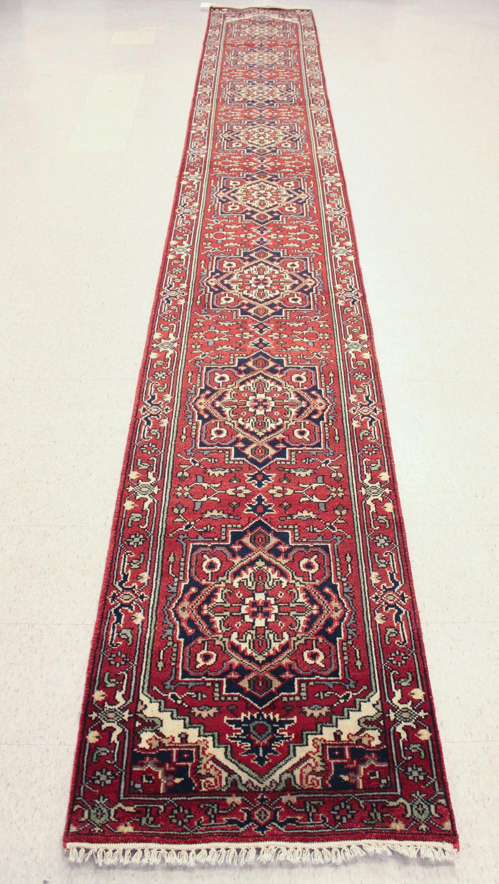 HAND KNOTTED ORIENTAL RUNNER PERSIAN 314c4e
