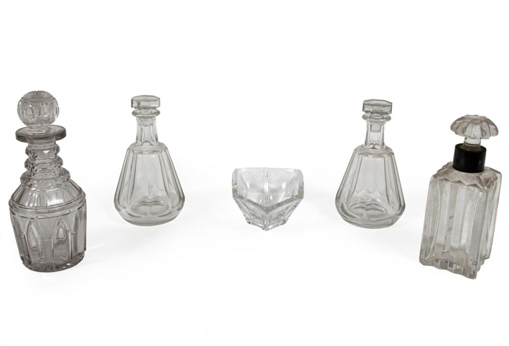 BACCARAT CRYSTAL DECANTERS AND 318112