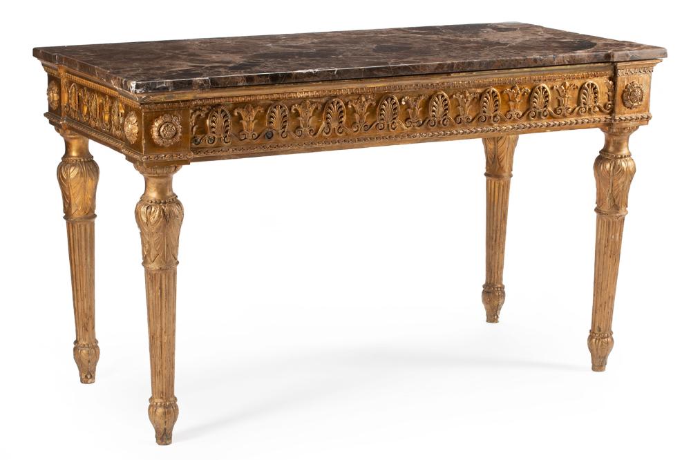 ITALIAN CARVED GILTWOOD CONSOLE 318484