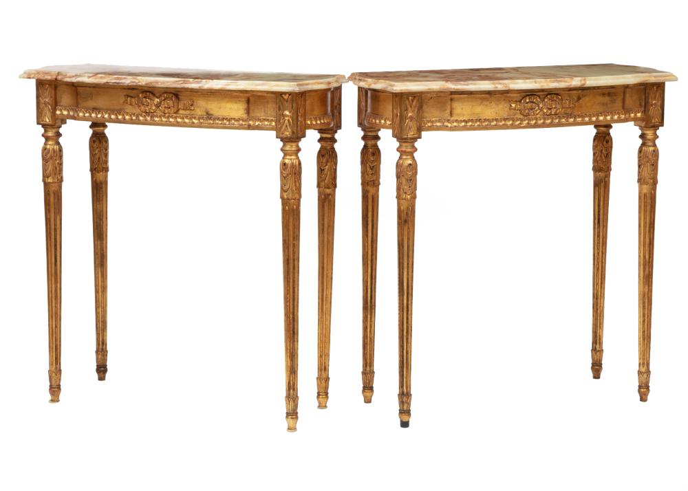LOUIS XVI STYLE GILTWOOD CONSOLE 318547
