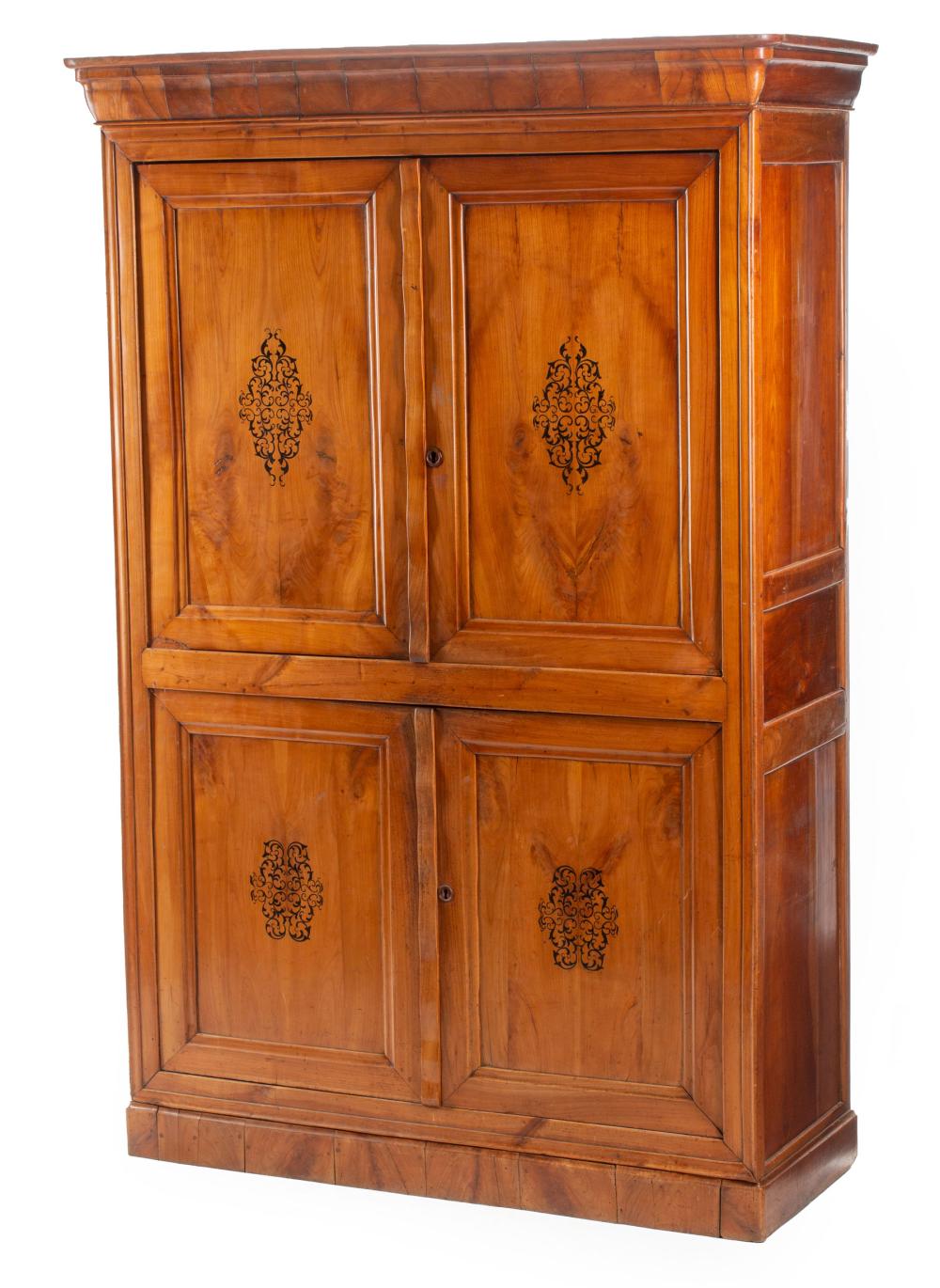 FRENCH PROVINCIAL STENCILED FRUITWOOD 318aa9