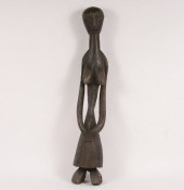 African hand carved wood female 4f4c8