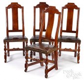 SET OF FOUR BOSTON QUEEN ANNE DINING
