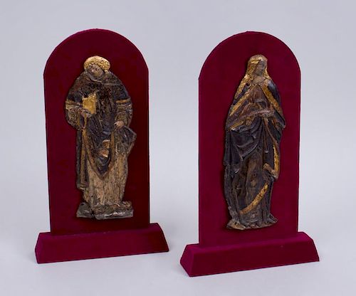 PAIR OF SOUTH GERMAN GILT SILVERED 317a53