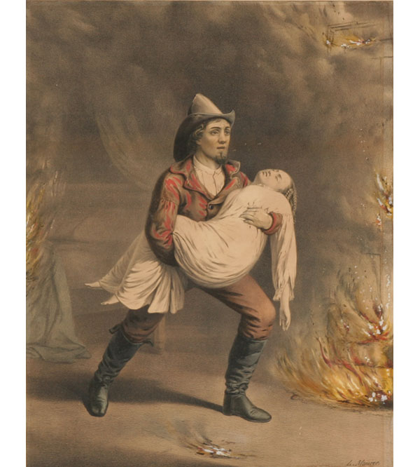 Currier Ives The American Fireman Prompt 4f2bd