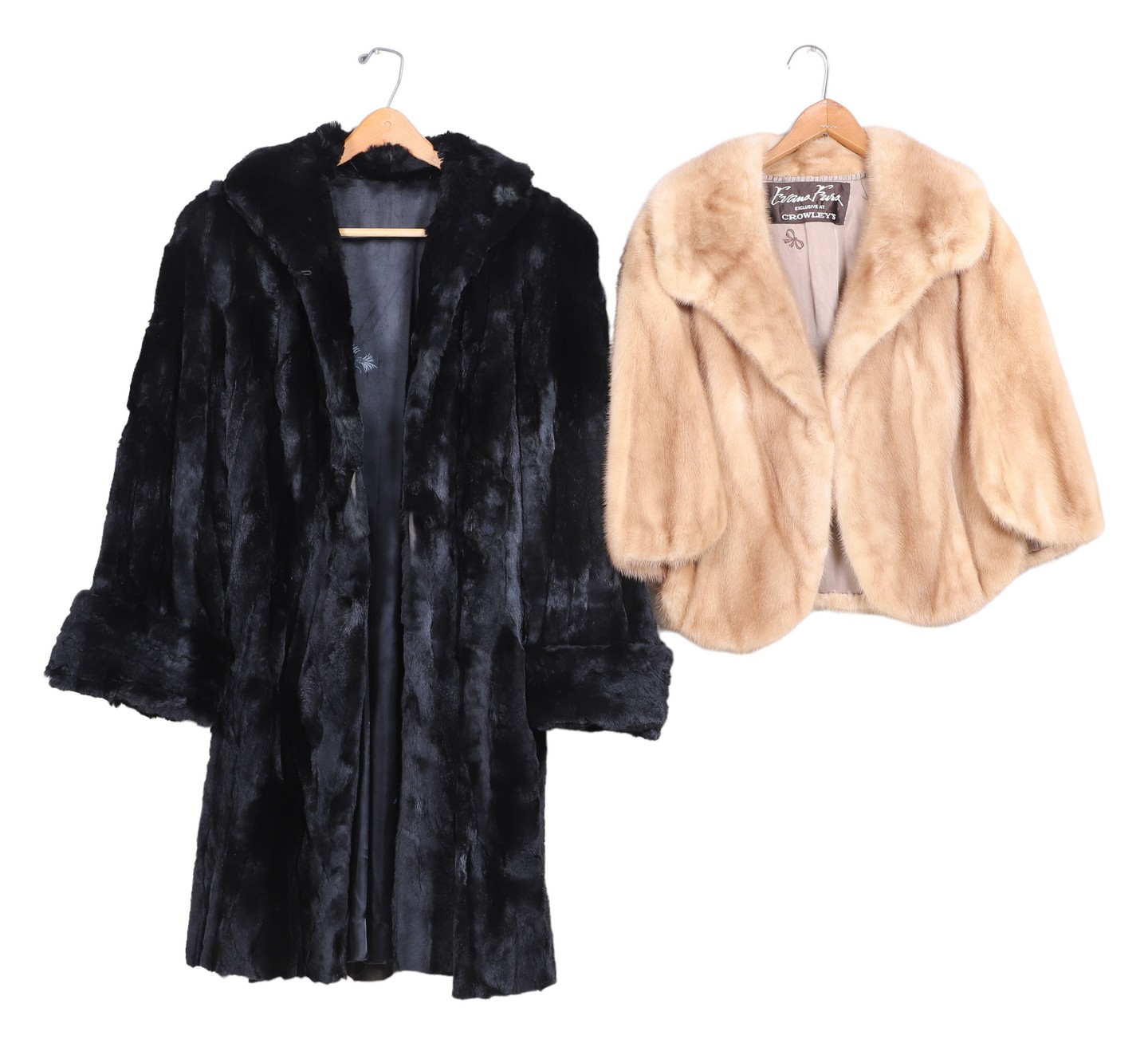 1960 s fur coat and stole to include 317de2