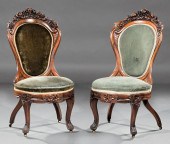 LAMINATED ROSEWOOD SIDE CHAIRS, ATTR.
