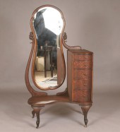 Vintage quarter sawn oak Deco vanity/dresser