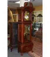 Grandfather clock; Sligh German mfg.,
