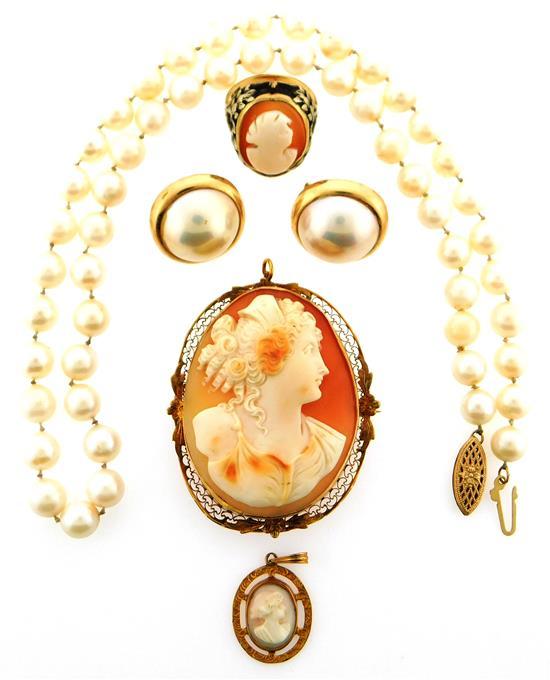JEWELRY PEARL AND CAMEO JEWELRY  31af60