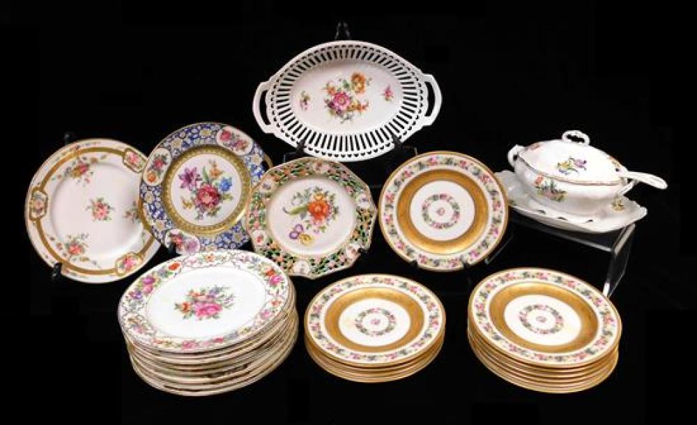 GERMAN AND FRENCH PORCELAIN INCLUDING 31b4cc