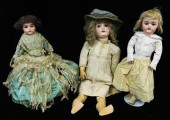 DOLLS: TWO BABY DOLLS AND ONE STANDING