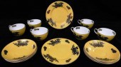 IMPERIAL YELLOW CHINA WITH MASONS MARK,