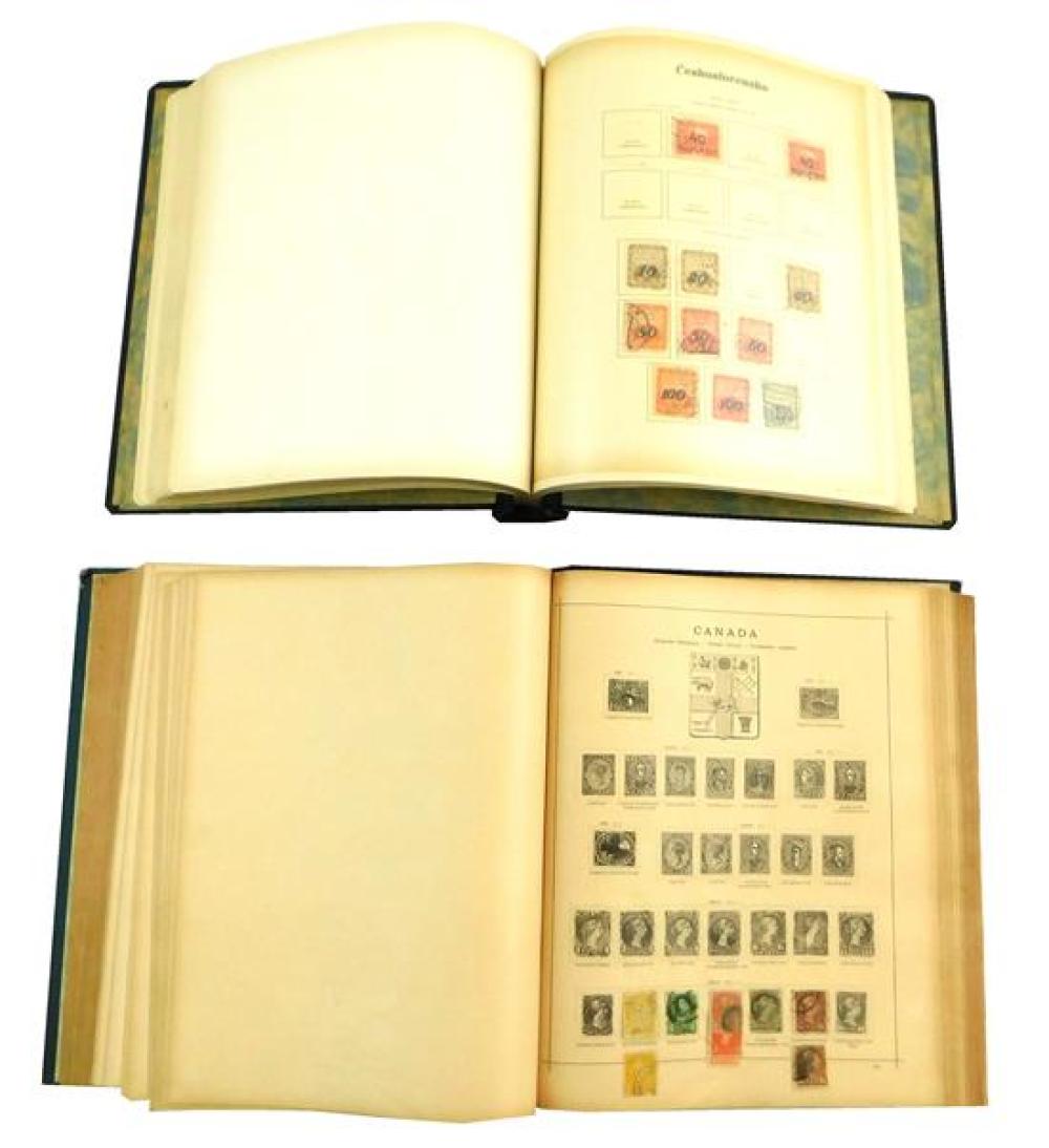 TWO STAMP ALBUMS FIRST A CZECHOSLOVAKIAN 31bce9