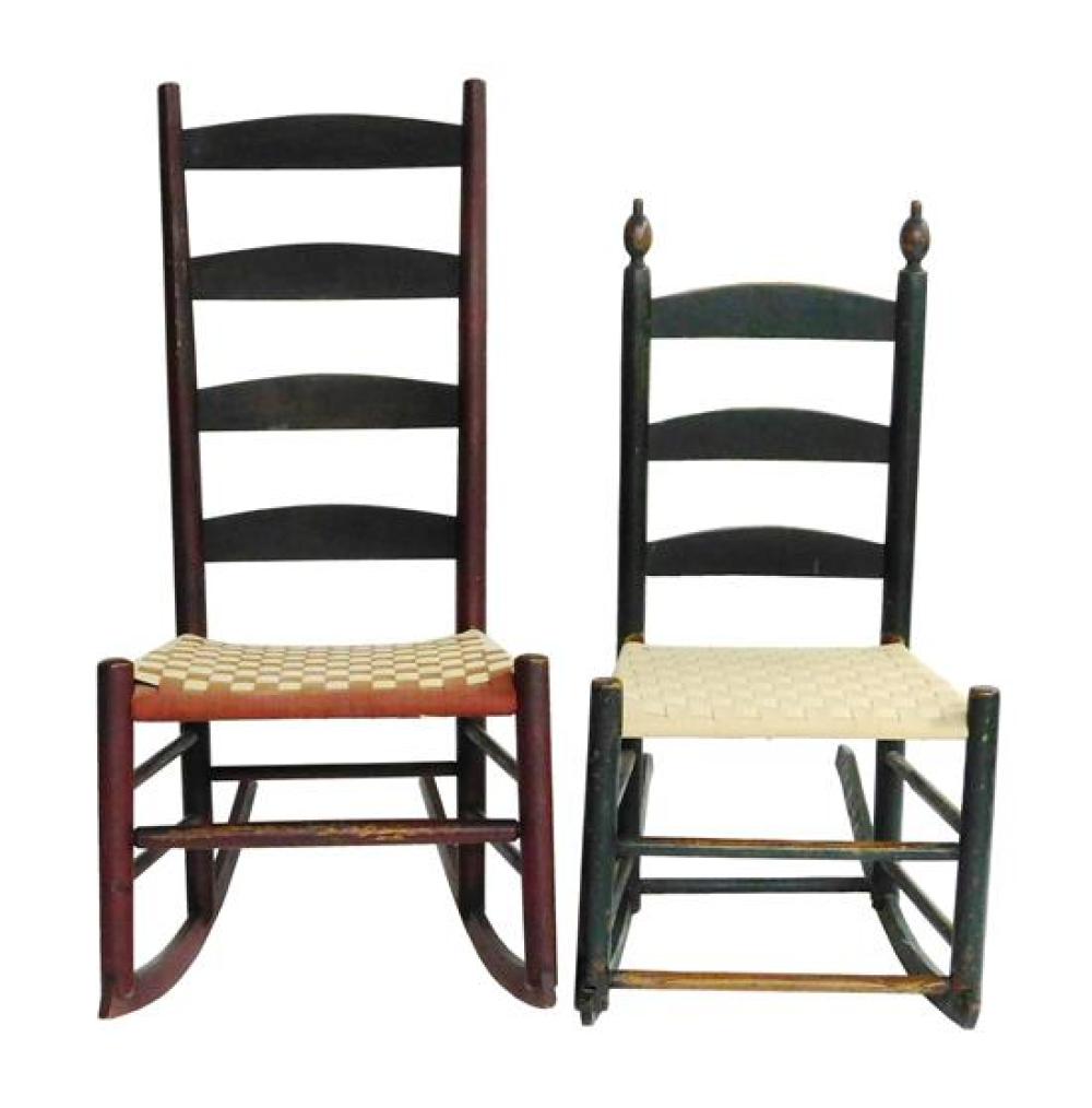 TWO LADDERBACK SIDE CHAIR WITH 31be5d