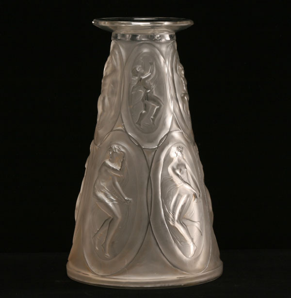 Rene Lalique "Camees" frosted art
