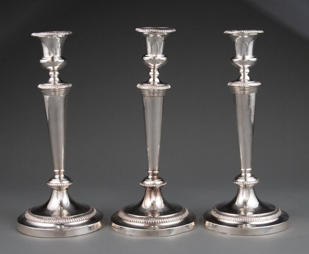 FOUR ANTIQUE ENGLISH SILVERPLATE 31a493