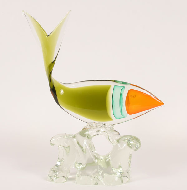 Salviati art glass fish sculpture 4fb56