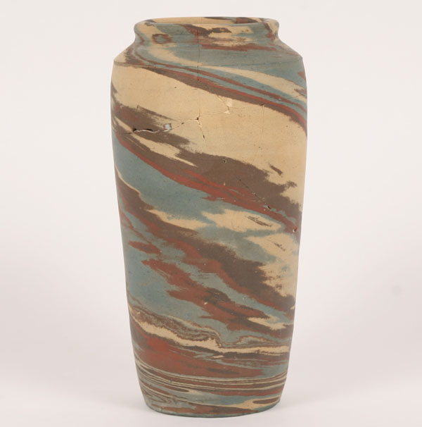 Niloak Mission Swirl pottery vase 4fbbd