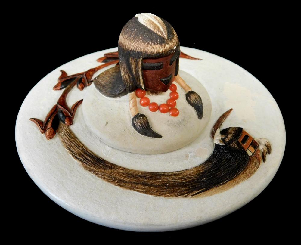 HOPI COVERED BOWL BY MARIANNE NAVASIE 31d611