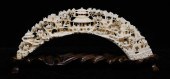 ASIAN: INTRICATELY CARVED IVORY TUSK