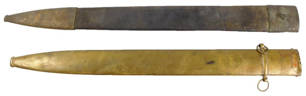WEAPONS PAIR OF SWORD SCABBARDS  31d777