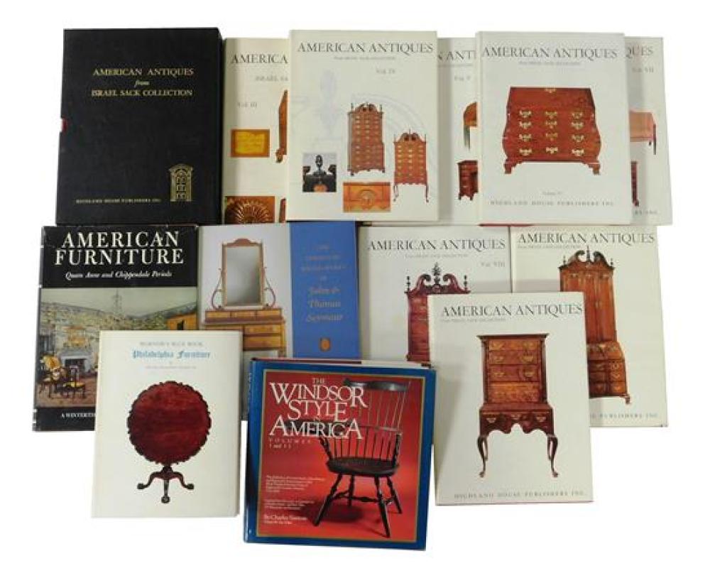BOOKS VOLUMES 1 10 AMERICAN ANTIQUES 31d9f2