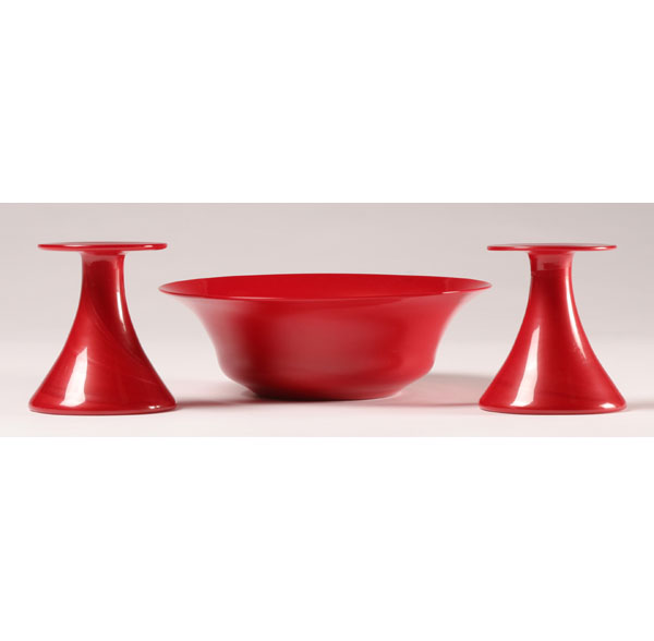 Steuben Rouge Flambe red art glass 4fc9c