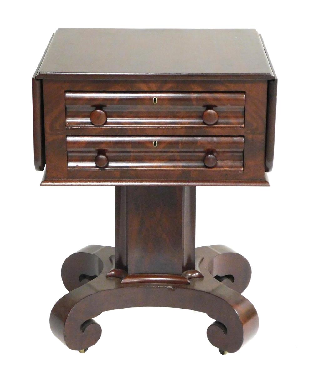 EMPIRE SEWING STAND C 1825 MAHOGANY 31df91