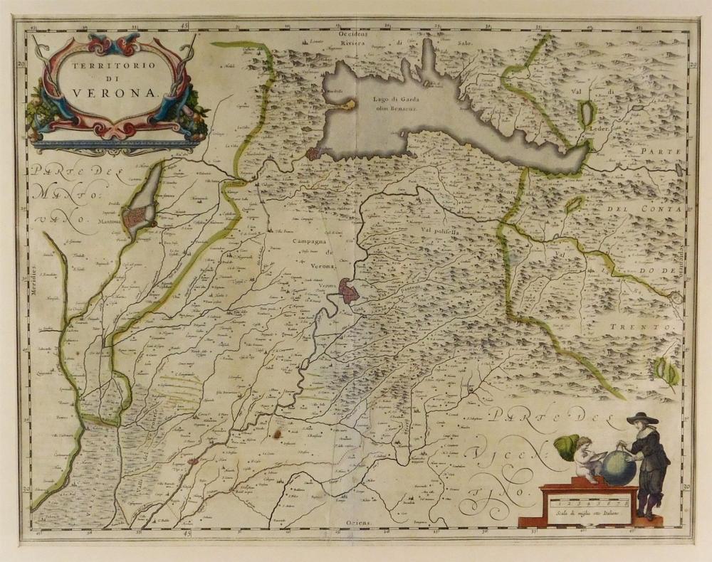 MAP TERRITORIO DI VERONA 1640  31dfaa