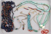 NINE NECKLACES MOST BEADED STONES 31e0fd