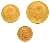 COINS LOT OF THREE MEXICO PESOS 31e50f