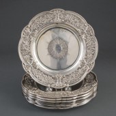 FENTON BROTHERS STERLING SILVER LUNCHEON