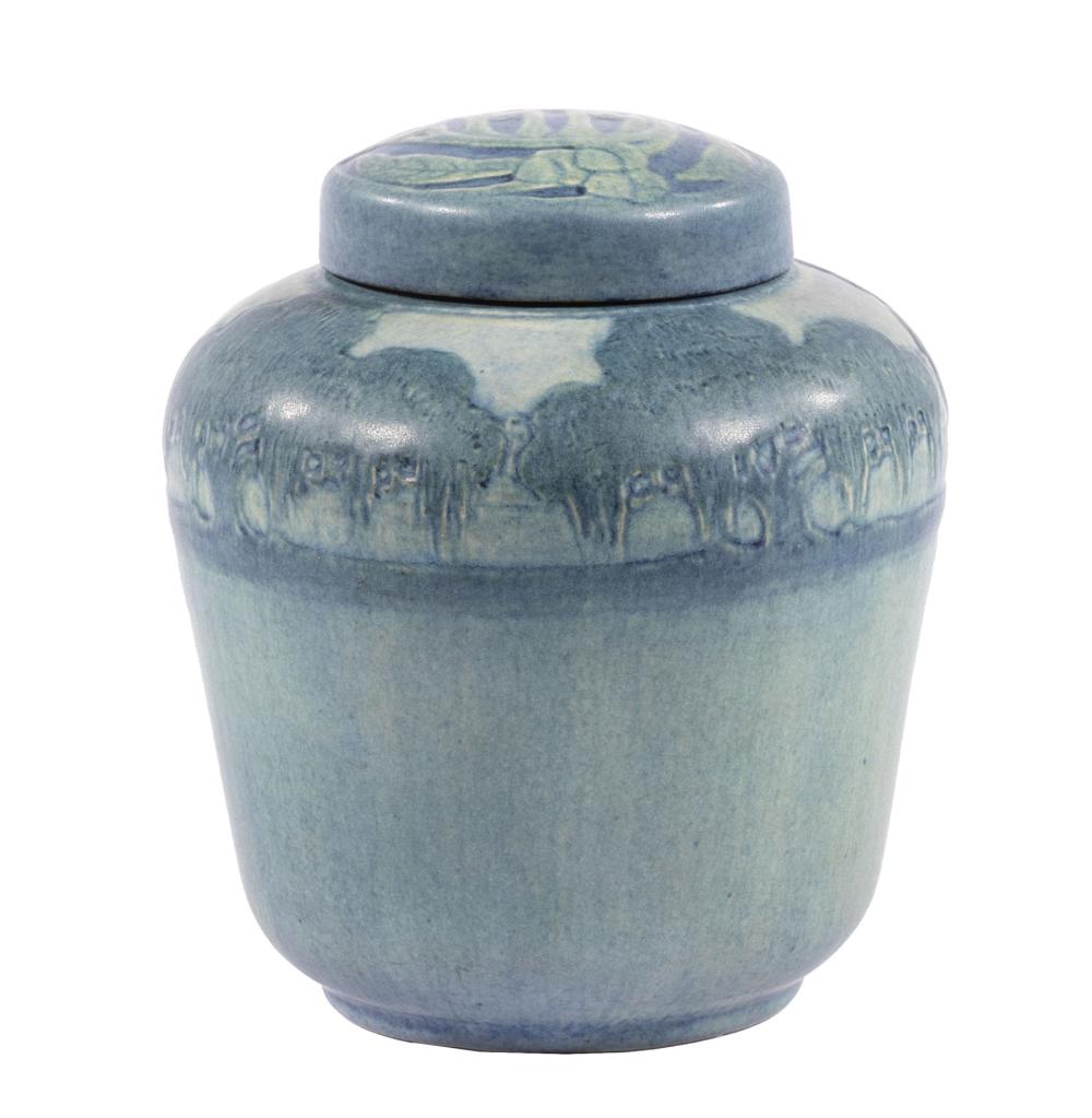 NEWCOMB COLLEGE ART POTTERY LIDDED