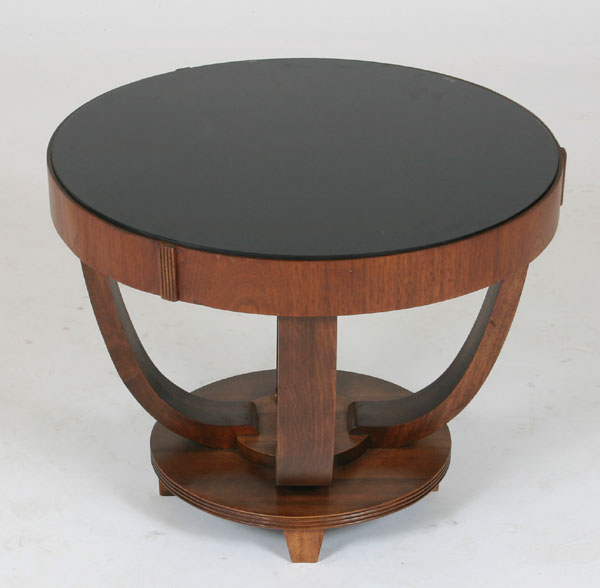 Art Deco wooden occasional table 4f98e