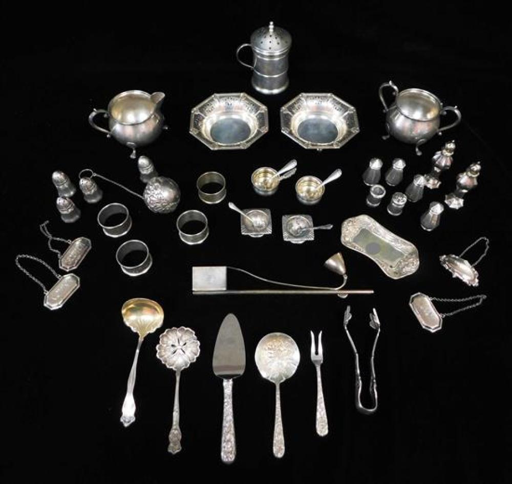STERLING FORTY PIECES OF STERLING 31c084