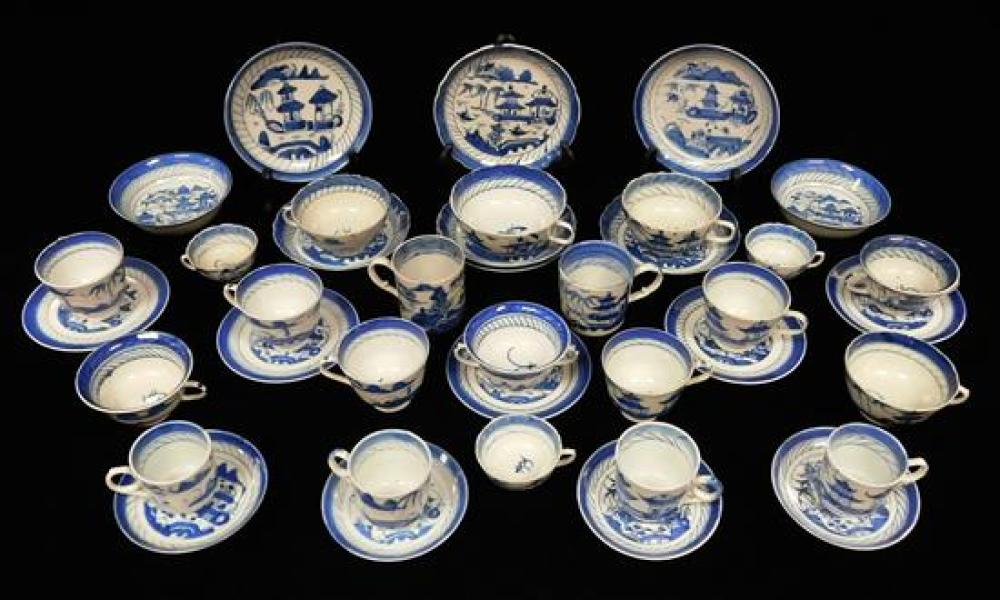 ASIAN CHINESE EXPORT CANTON PORCELAIN  31c144