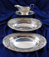 SILVER: S. KIRK & SON STERLING REPOUSSE